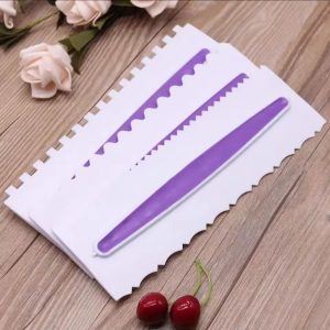 Icing Comb Cake Smoother 3Pcs Set